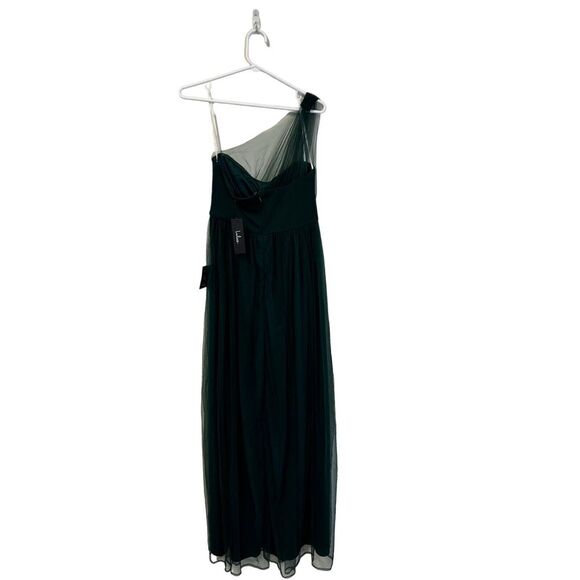 Lulu's Green Formal Long Gown Women's Size Medium New With Tags Party Holiday - Picture 2 of 8